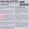 Newsletter - August 2023